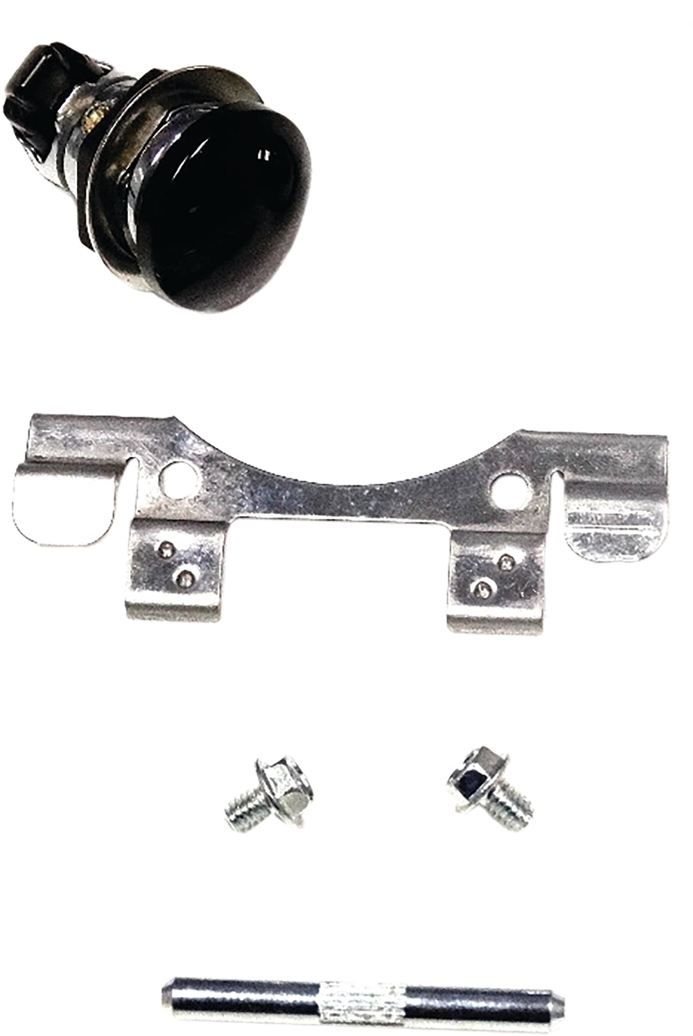 PUSH BUTTON FUEL DOOR BLACK