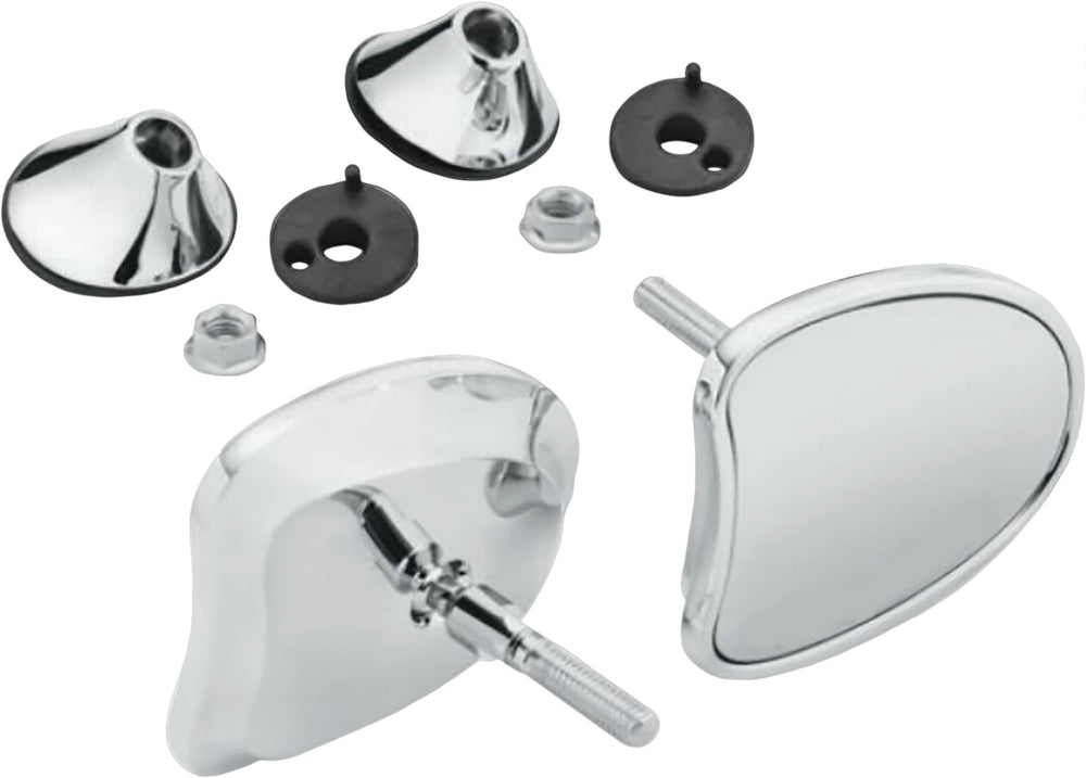 TAPERED FAIRING MIRRORS CHROME