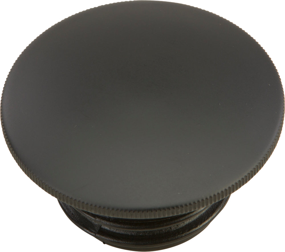GAS CAP SCREW-IN SMOOTH VENTED MATTE BLACK `96-25