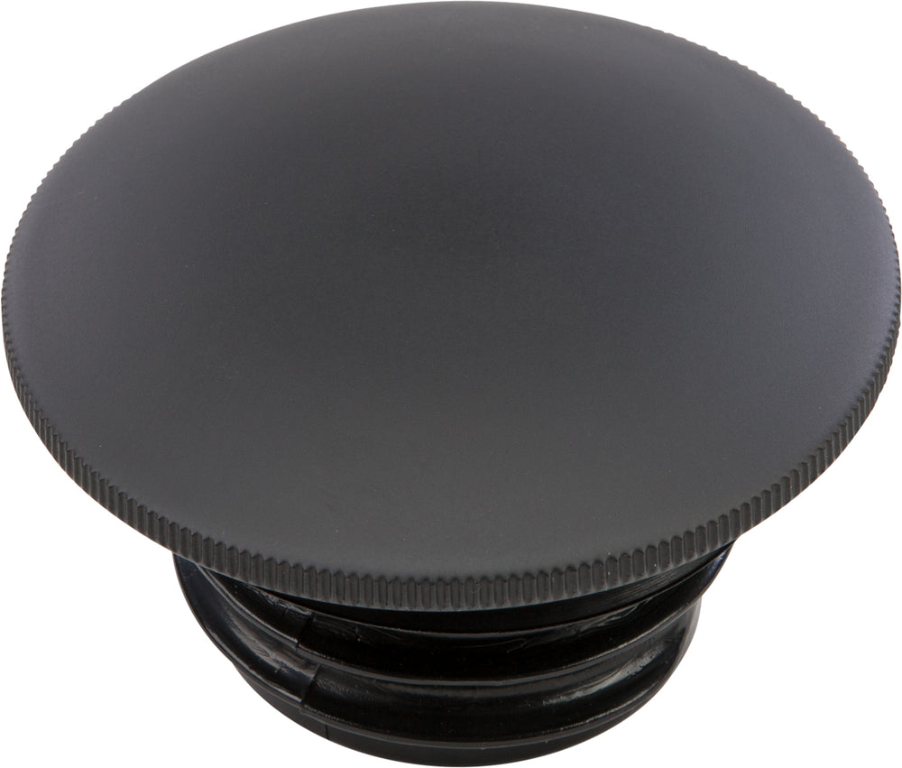 GAS CAP SCREW-IN SMOOTH NON-VENTED MATTE BLACK `96-25