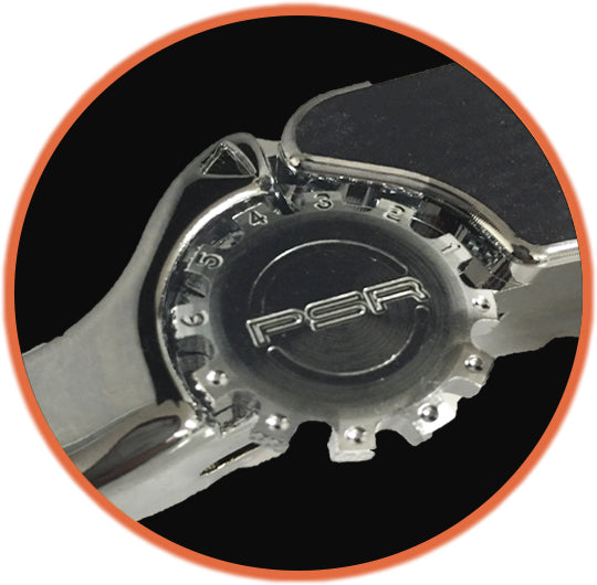 ANTHEM ADJUSTABLE LEVER SET CHROME