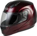MD-04 MODULAR HELMET WINE RED MD