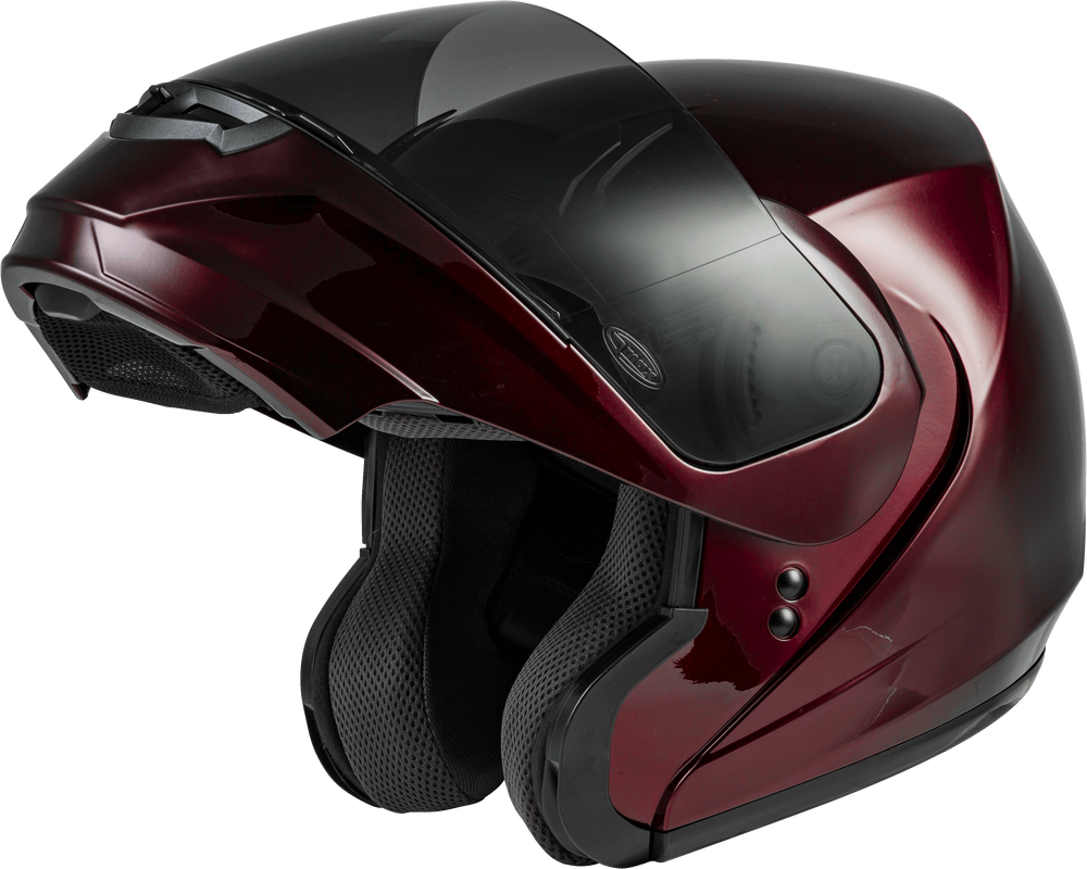 MD-04 MODULAR HELMET WINE RED MD