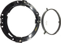 ADAPTER RING AND WIRING HARNESS MOUNTING BRACKET BLK