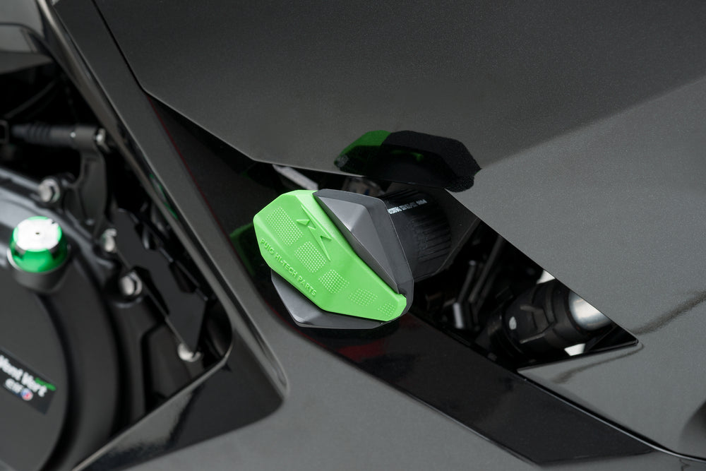 FRAME SLIDER R12 END GREEN