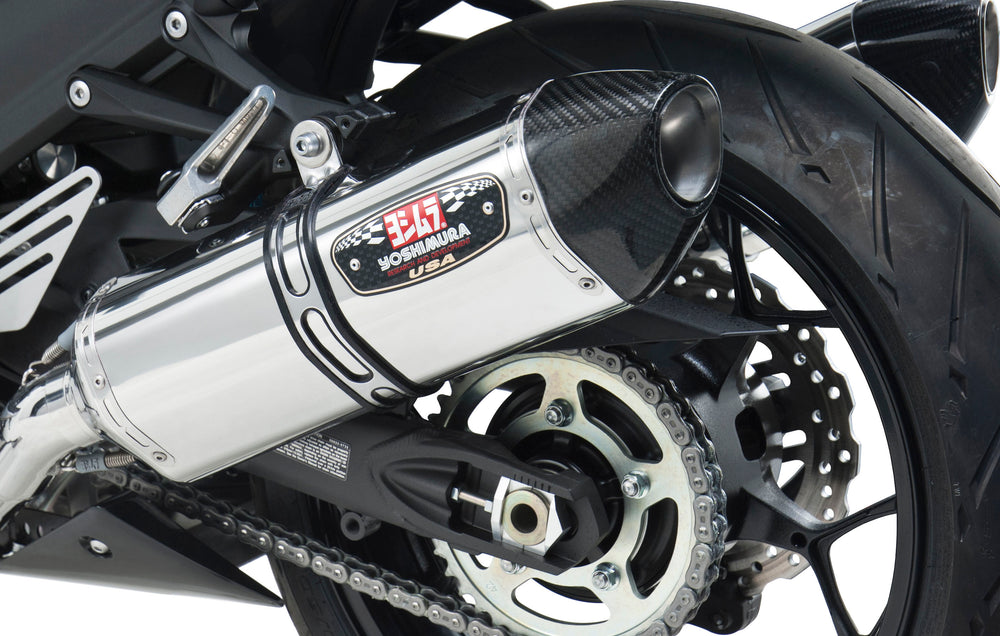 EXHAUST RACE R-77 SLIP-ON SS-SS-CF DUAL