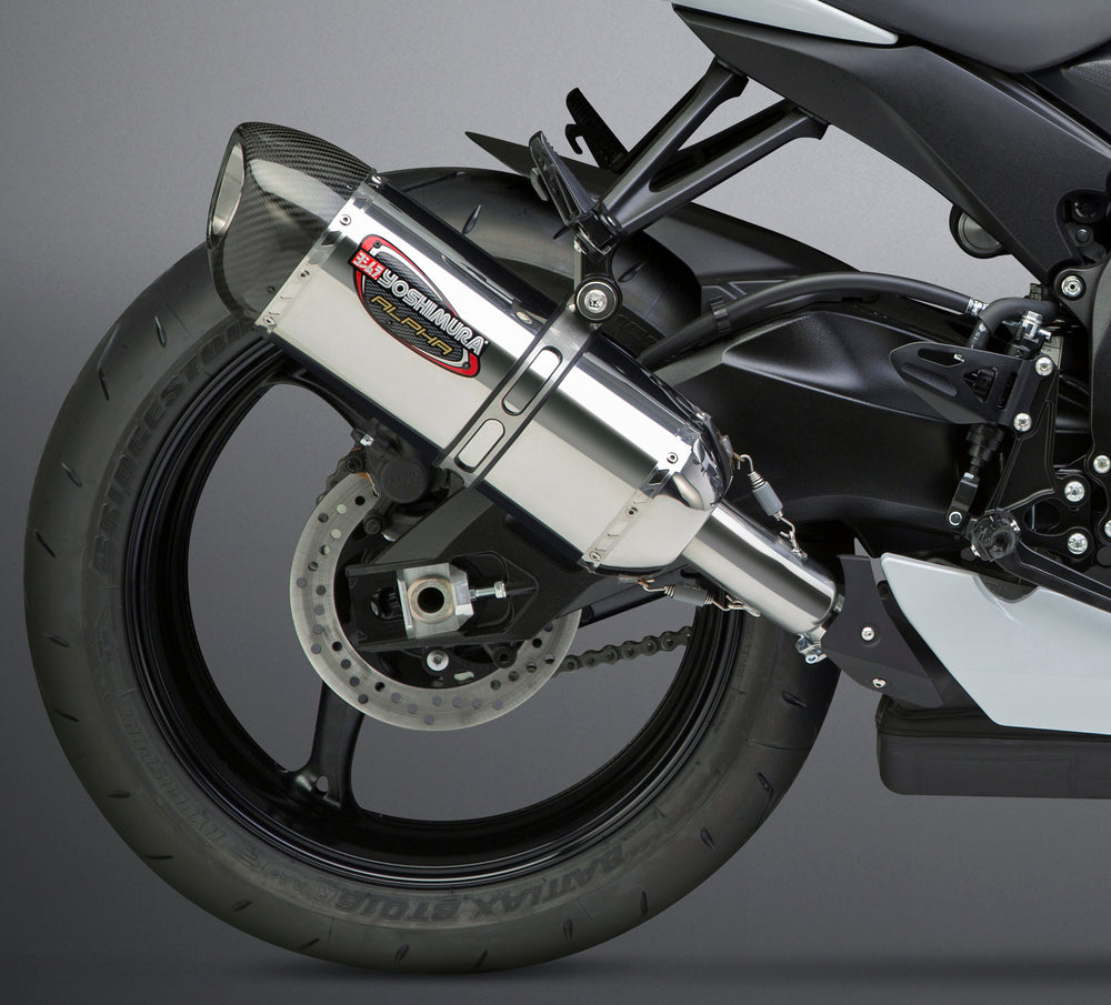 EXHAUST SIGNATURE ALPHA SLIP-ON SS-SS-CF