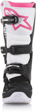 TECH 3 STELLA BOOTS BLACK/WHITE/PINK SZ 09