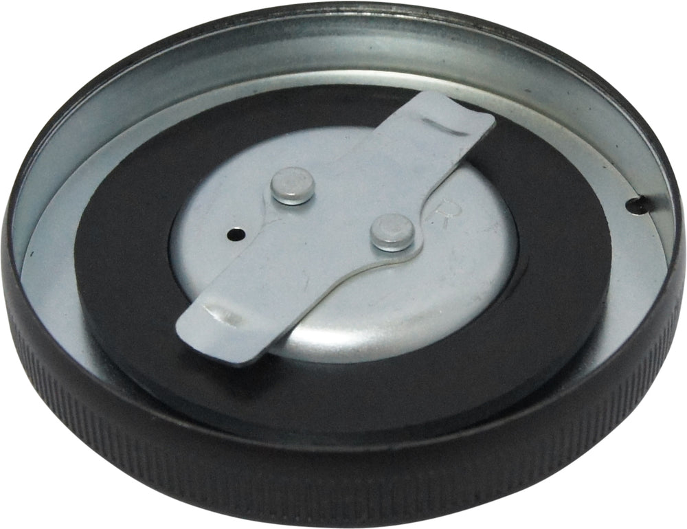 CAM STYLE GAS CAP SINGLE BLACK VENTED