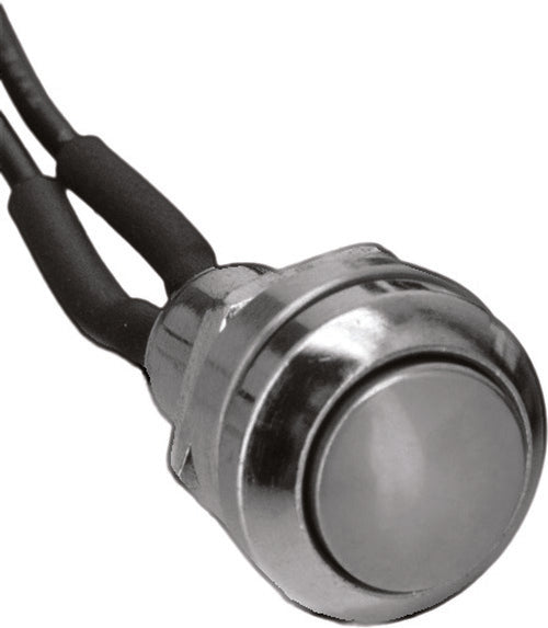 MINI PUSH BUTTON SWITCH CHROME
