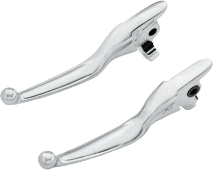 SMOOTH LEVER SET CHROME FLH/FLT 14-16 HYDRO CLUTCH
