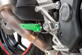 FOOTPEGS RACING GREEN PAIR