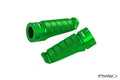 FOOTPEGS RACING GREEN PAIR