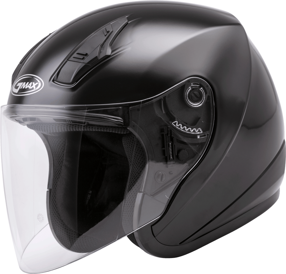 OF-17 OPEN-FACE HELMET BLACK XS