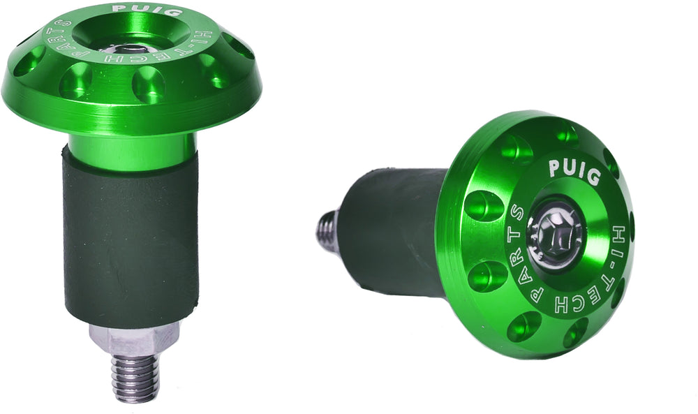 BAR ENDS RACE UNIVERSAL GREEN PAIR