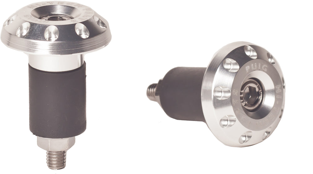 BAR ENDS RACE UNIVERSAL SILVER PAIR