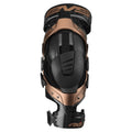 EVS Axis Pro Knee Brace Black/Copper Pair - Medium