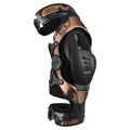 EVS Axis Pro Knee Brace Black/Copper Pair - Medium