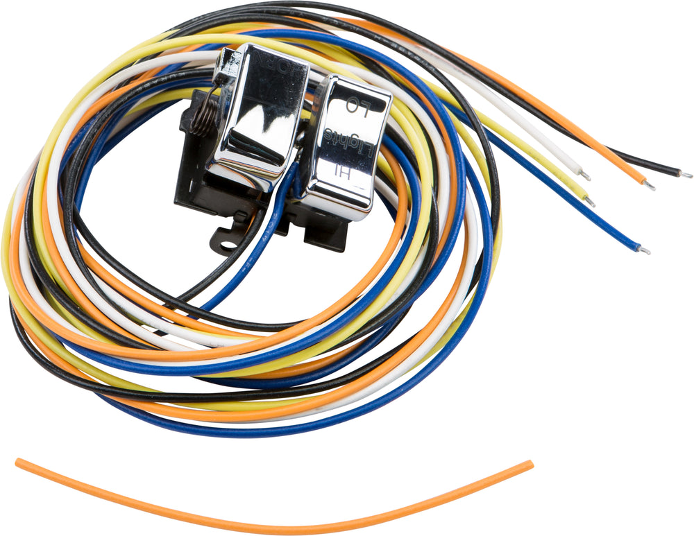 DIMMER/HORN SWITCH ASSY CHROME 82-95