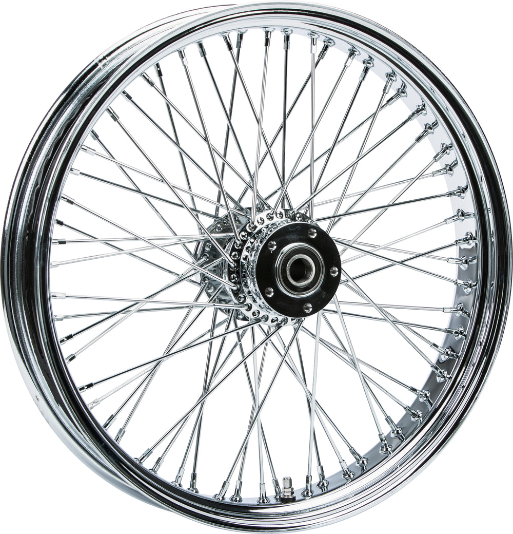 FR 60-SPK DD CHROME 21X3.5 FLT-HUB 25M AXL 00 LTR