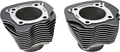 BIG BORE CYLINDER M8 124 BLACK W/MACHINED FINS  PR