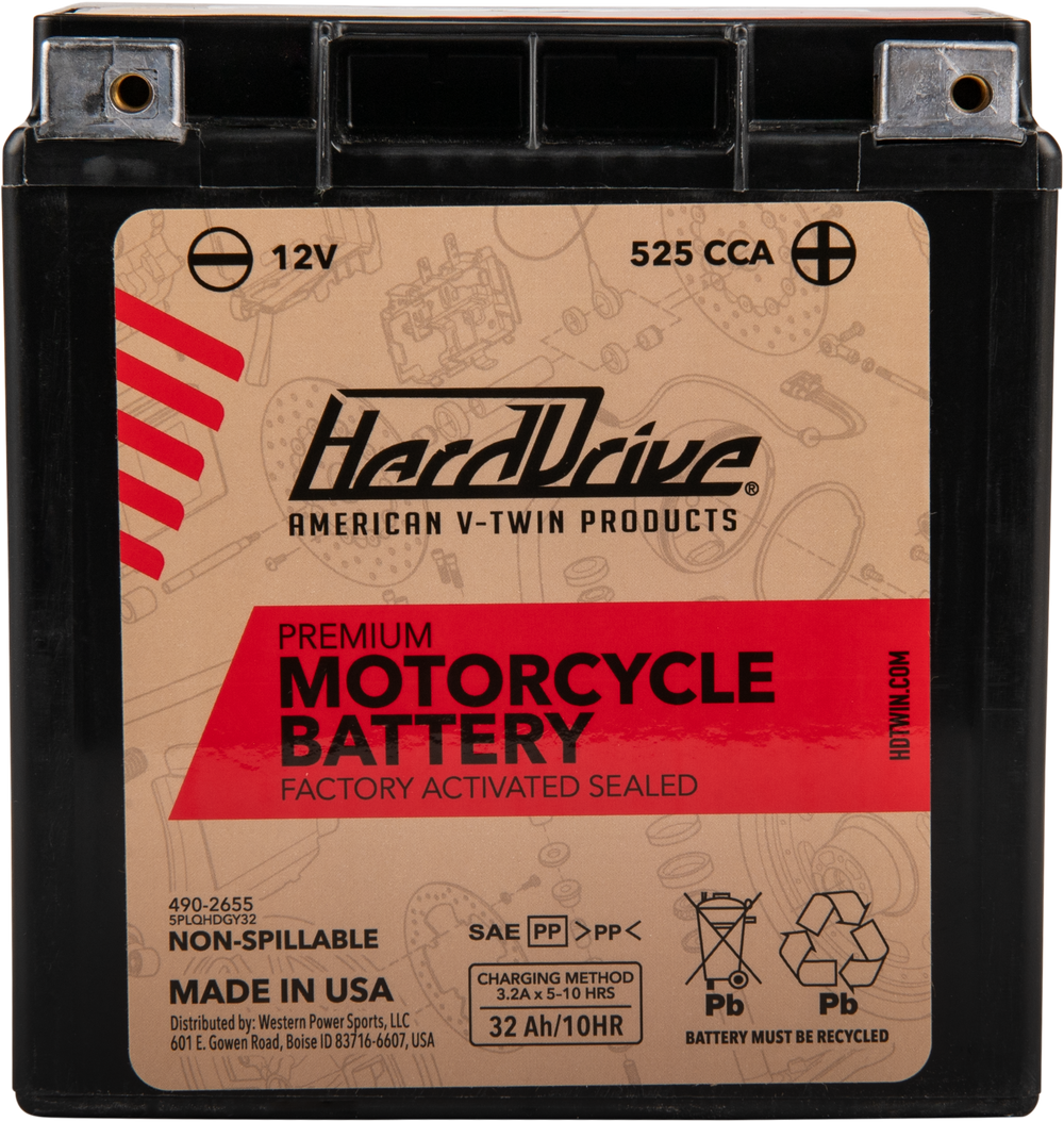 PREMIUM BATTERY GYZ32HL / YIX30L CCA 500