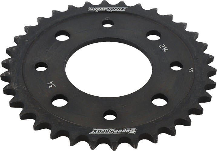 REAR SPROCKET STEEL 34T-420 BLK HON