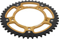 REAR STEALTH SPROCKET ALU/STL 45T-525 GLD SUZ/TRI