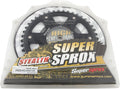 REAR STEALTH SPROCKET ALU/STL 43T-520 BLK KAW