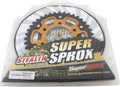 REAR STEALTH SPROCKET ALU/STL 39T-520 GLD KAW/POL