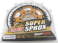 REAR STEALTH SPROCKET ALU/STL 44T-520 GLD KAW/POL