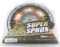 REAR STEALTH SPROCKET ALU/STL 45T-530 GLD YAM