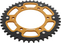 REAR STEALTH SPROCKET ALU/STL 43T-525 GLD SUZ/YAM