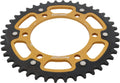 REAR STEALTH SPROCKET ALU/STL 42T-520 GLD HON/KAW