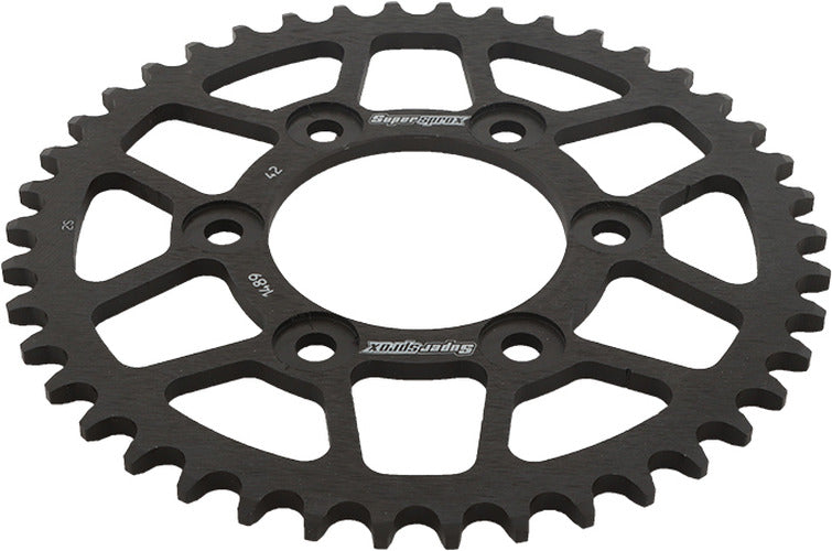 REAR SPROCKET STEEL 42T-525 BLK KAW