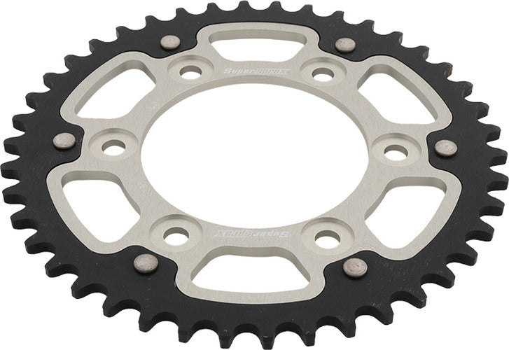 REAR STEALTH SPROCKET ALU/STL 42T-520 SLV DUC