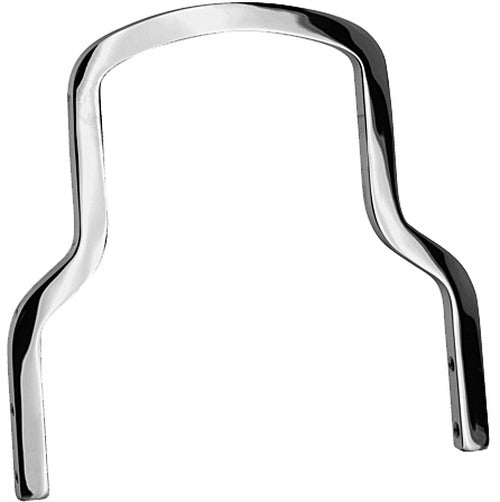 SHORTY SISSY BAR CHROME FXD 02-05