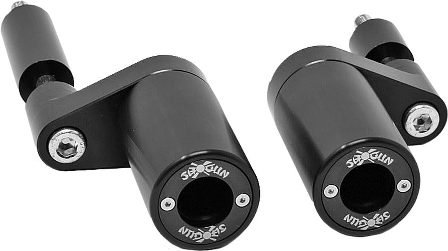PA2 FRAME SLIDERS NO CUT BLACK KAW