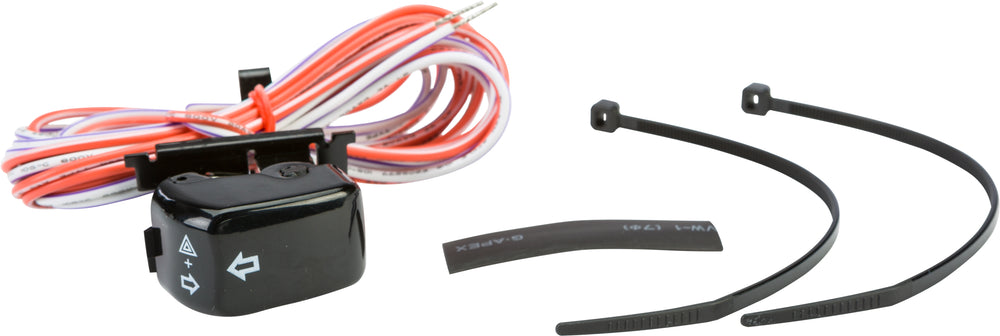 LEFT T/SIGNAL BLK WHT LETTERS REPLACES OEM 71598-96