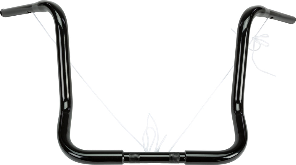 1.25" BAGGER APE-HANGER 16" GLOSS BLACK TBW