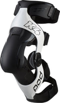 K4 V2.0 KNEE BRACE (RT) WHITE/BLACK MD/LG