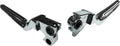 LSR LEVER SET CHROME BIG TWIN 96-16 XL 96-03 W/CABLE CLUTCH