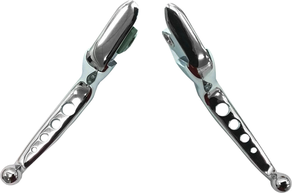 4 HOLE LEVER SET CHROME SOFTAIL 15-24 CABLE