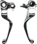 SMOOTH LEVER SET CHROME BT 07-16 EXCEPT FLT 08-UP