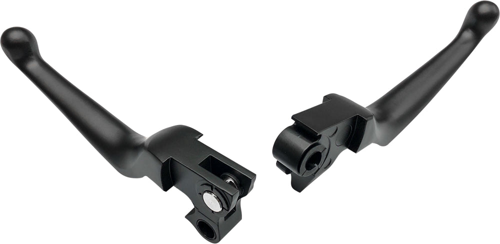 SMOOTH  LEVER  SET  BLACK BT 07-16 EXCEPT FLT 08-UP