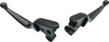 SMOOTH LEVER SET BLACK FLH/FLT 08-13 W/CABLE CLUTCH