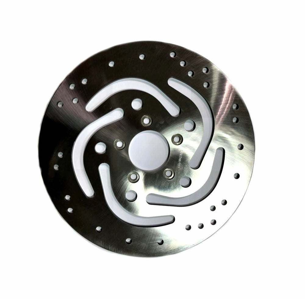 BRAKE ROTOR FRONT RIGHT 11.5" SS POLISHED 2.22ID