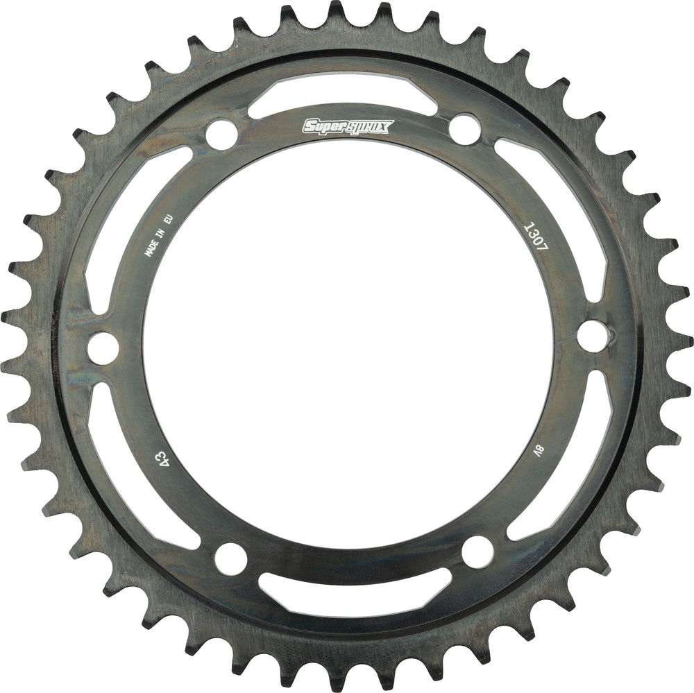 REAR EDGE SPROCKET STEEL 43T-525 BLK HON