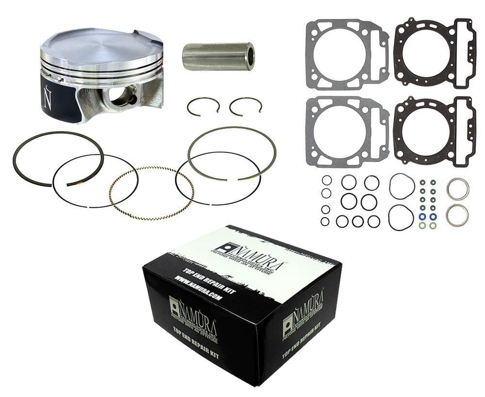 TOP END KIT TWIN CYLINDER 90.96/STD CAN