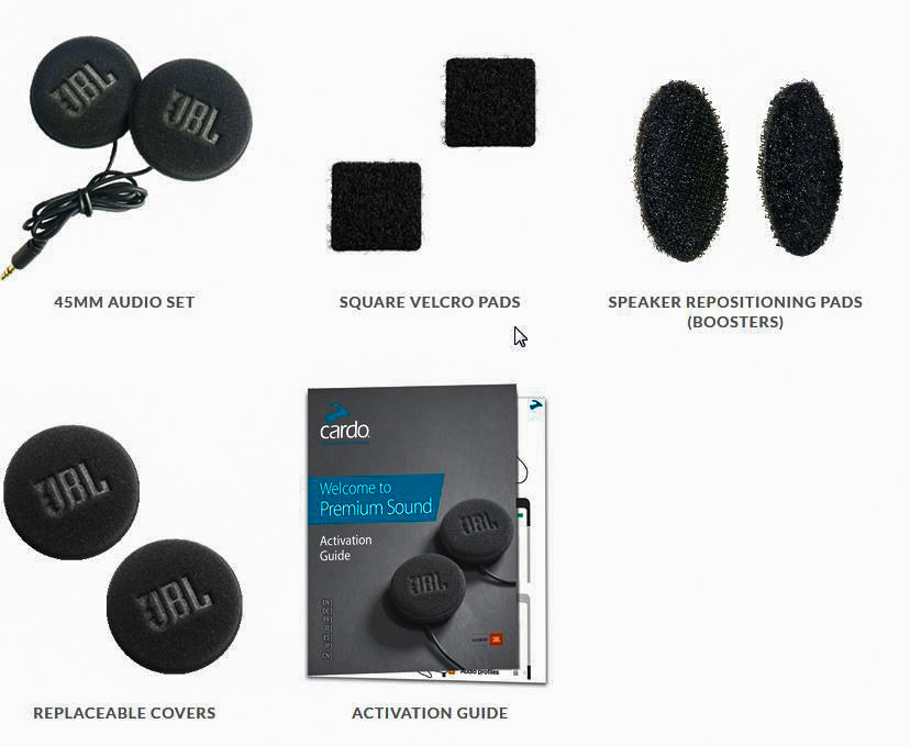 45MM JBL AUDIO SET